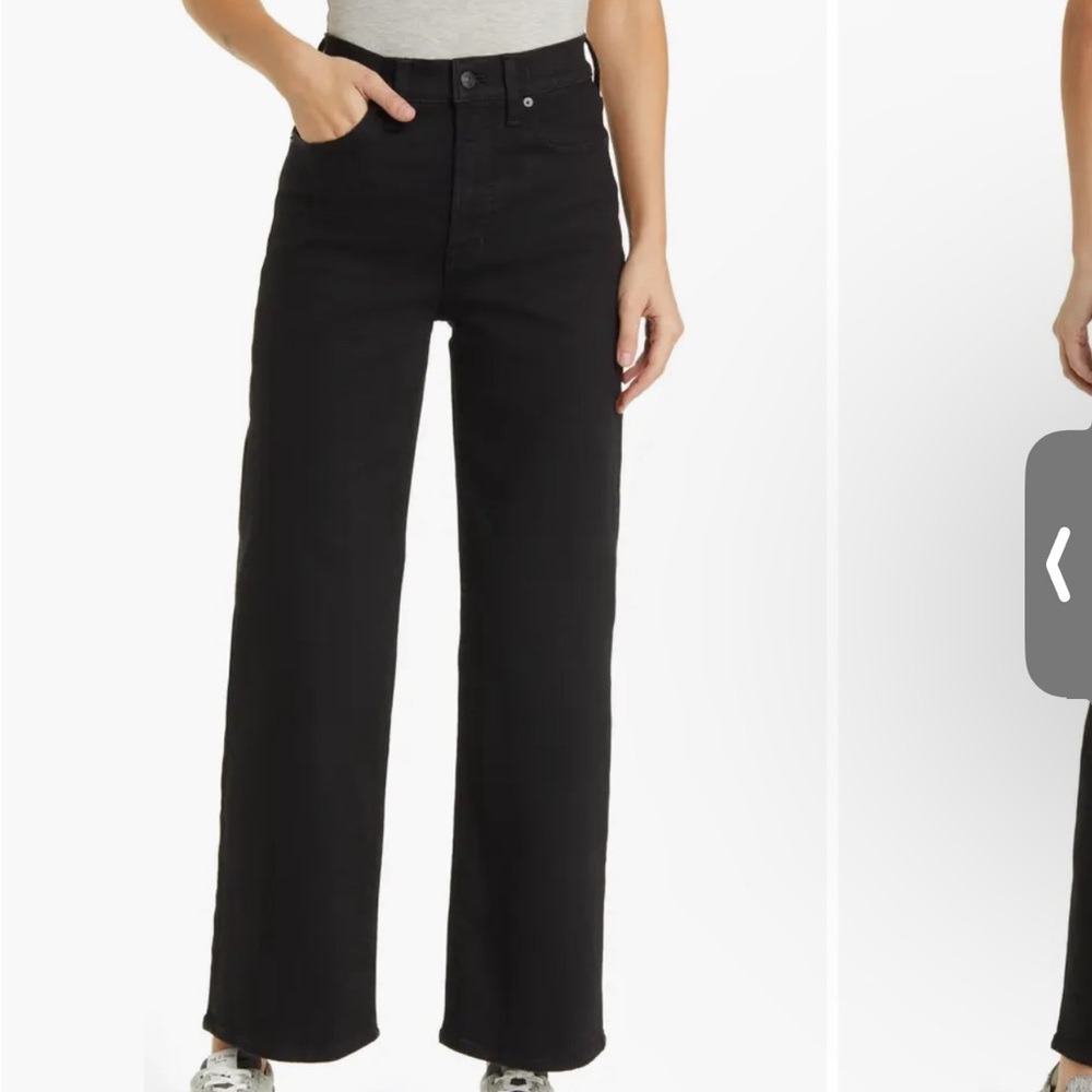 Madewell perfect vintage wide leg jeans